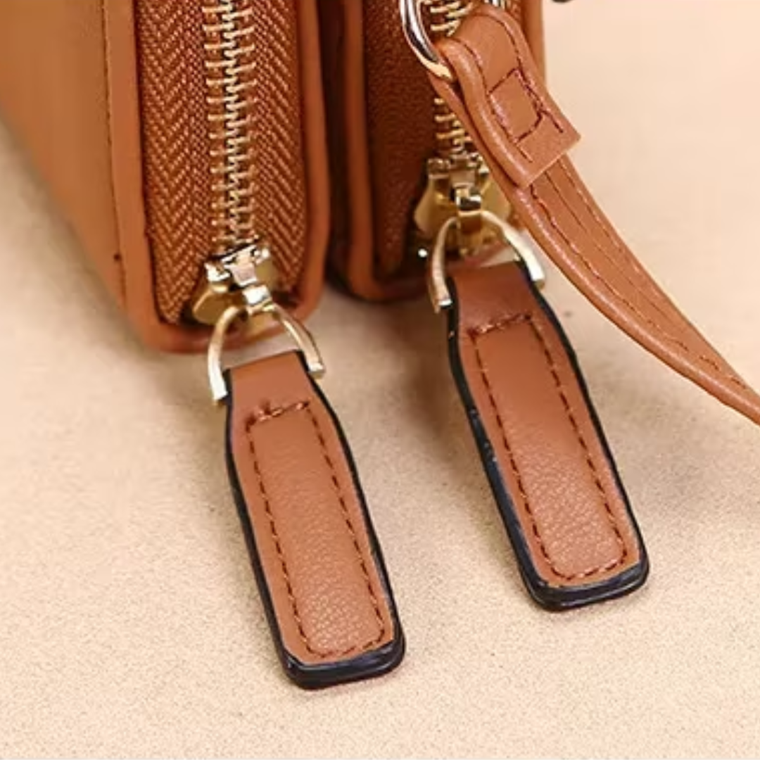 Premium leren crossbodytas elegante schoudertas voor dagelijks gebruik en speciale gelegenheden