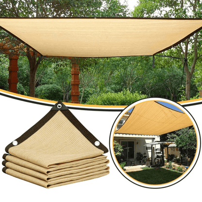 Premium UV-blockierendes Schattennetz für Garten, Terrasse und Sonnenschutz im Freien  