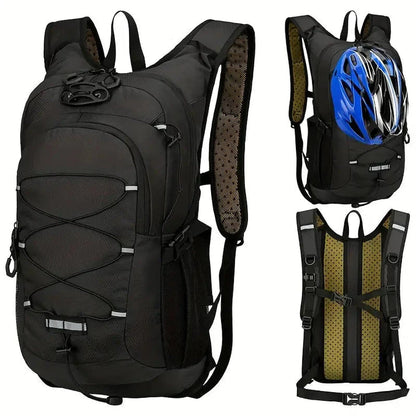 Premium Wasserdichter Fahrradrucksack mit Belüftetem Rückensupport