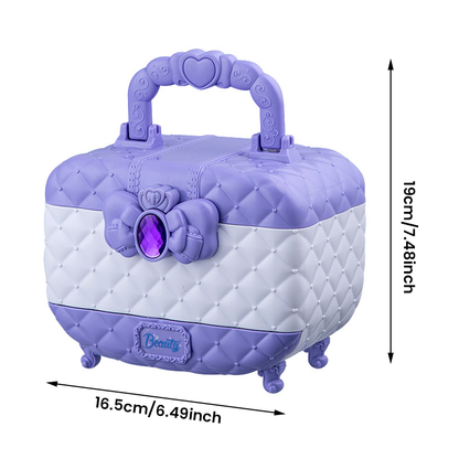 Princess Glamour Kids Makeup Play Set Safe Pretend Play Cosmetic Kit