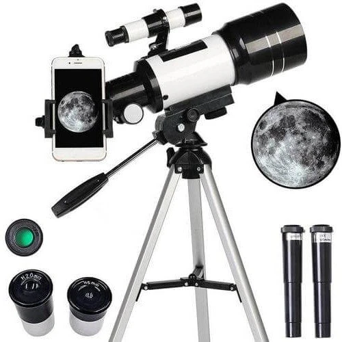 Professional Telescope with Tripod 150x Zoom for Stargazing and Moon Viewing