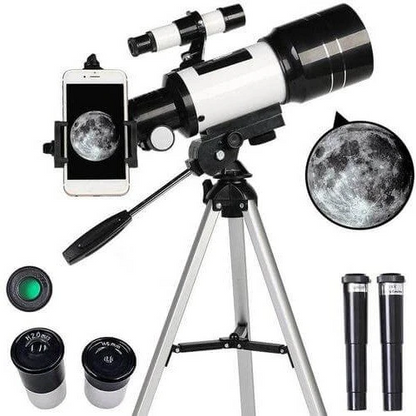 Professional Telescope with Tripod 150x Zoom for Stargazing and Moon Viewing