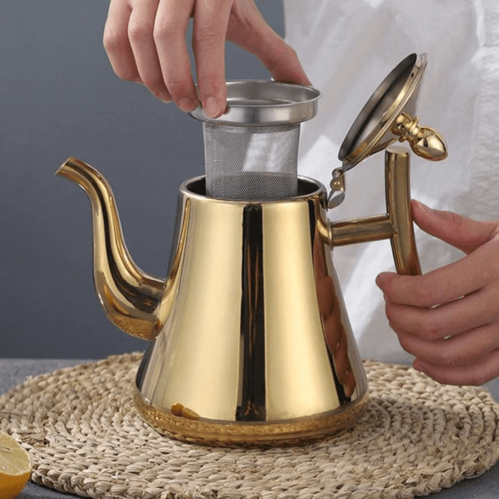 PureBoil rustfri induktionskedel med indbygget filter