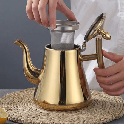 PureBoil rustfri induktionskedel med indbygget filter