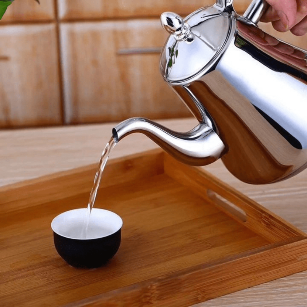 PureBoil rustfri induktionskedel med indbygget filter