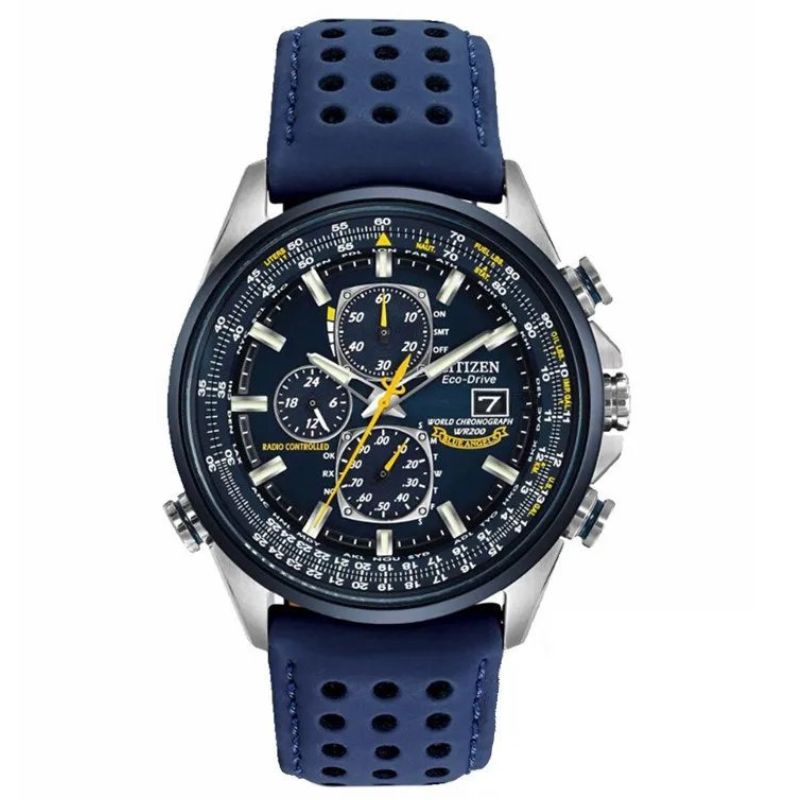Quartz Chronograph Men’s Watch Stainless Steel Waterproof Wristwatch