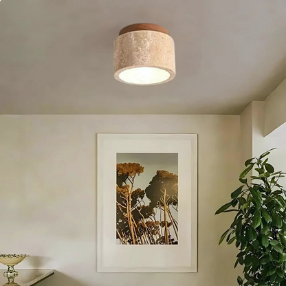 Radia Japońska lampa sufitowa Minimalistyczna lampa o ciepłym blasku