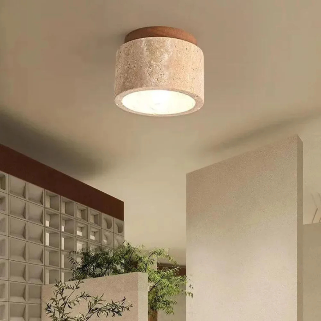Radia Japońska lampa sufitowa Minimalistyczna lampa o ciepłym blasku