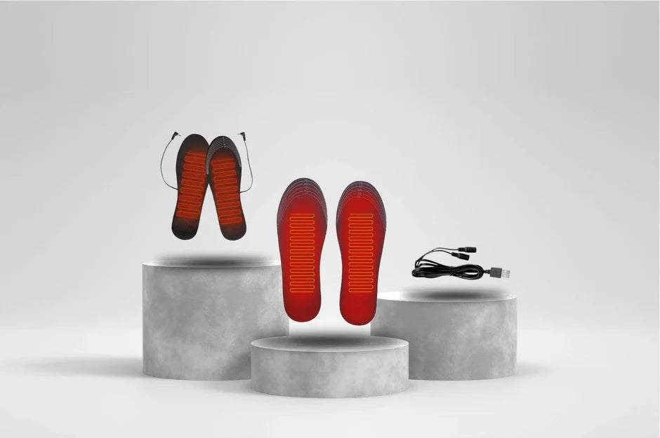 Rechargeable Heated Insoles for Men & Women – Long-Lasting Warmth & Comfort