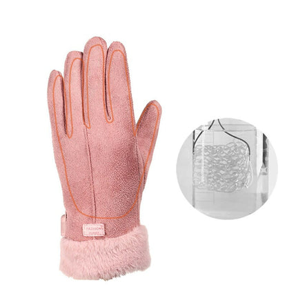 Wiederaufladbare beheizbare Winterhandschuhe, wasserdicht, warm, mit Touchscreen-Funktion