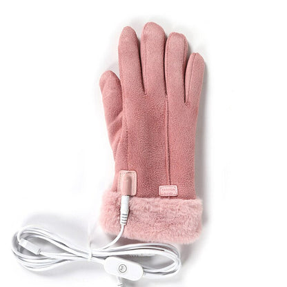 Wiederaufladbare beheizbare Winterhandschuhe, wasserdicht, warm, mit Touchscreen-Funktion