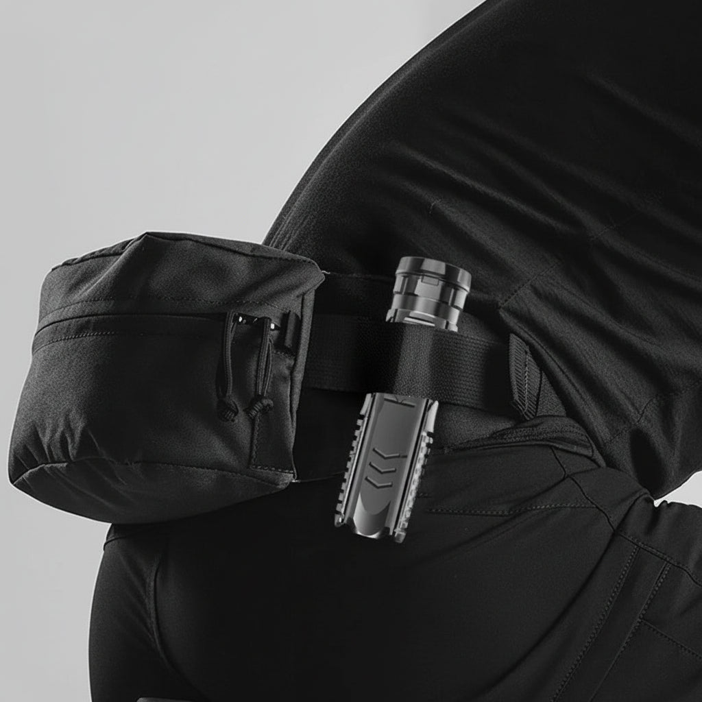 Rechargeable LED Tactical Flashlight Aluminum Outdoor Torch Long Range