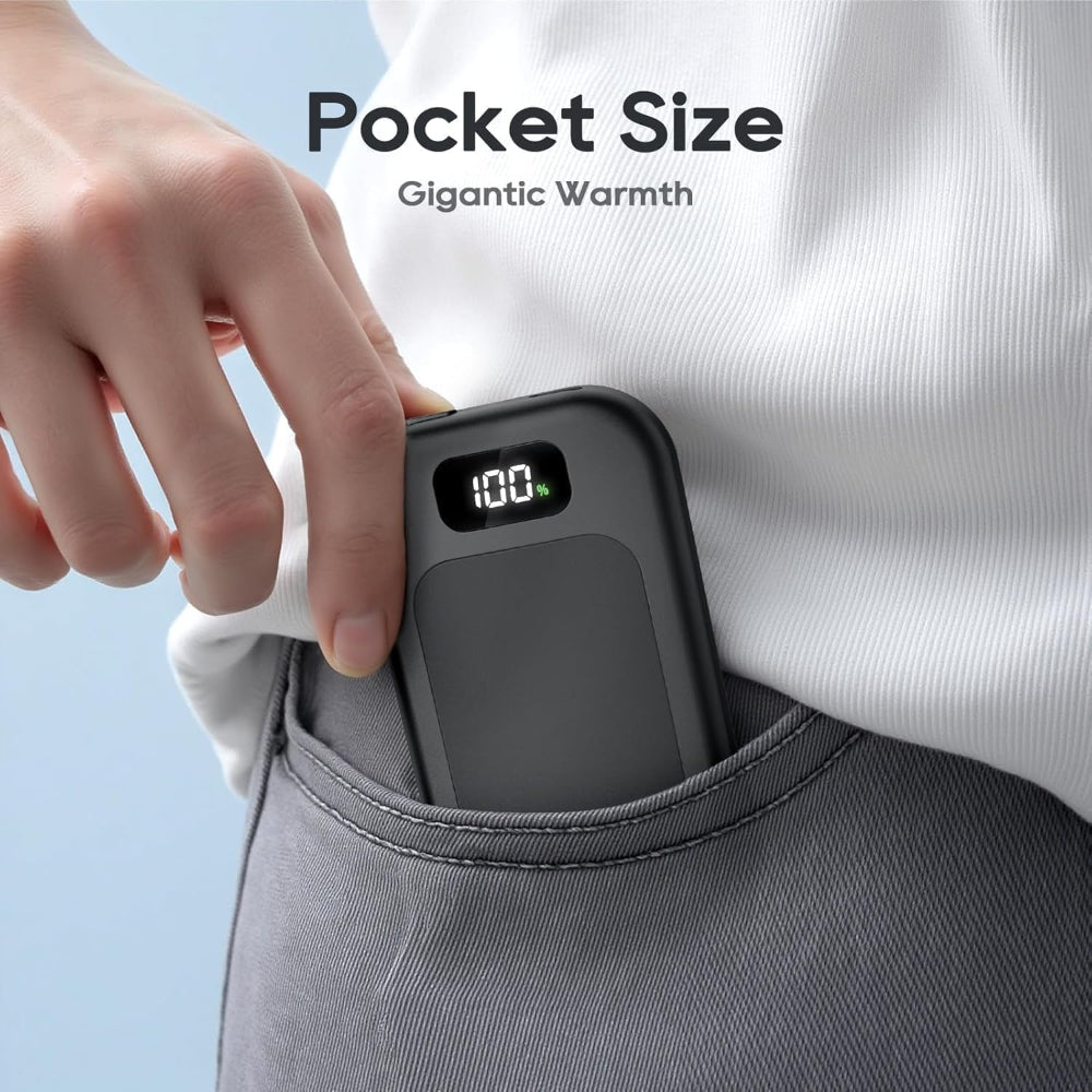 Rechargeable Pocket Hand Warmers Dual Pack Electric Heating Device