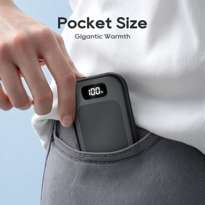 Rechargeable Pocket Hand Warmers Dual Pack Electric Heating Device