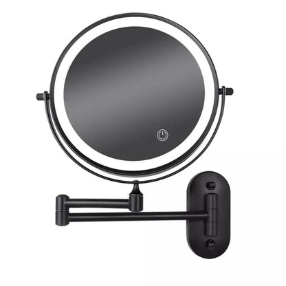 RefleX genopladeligt LED makeup-spejl med 3 lysindstillinger