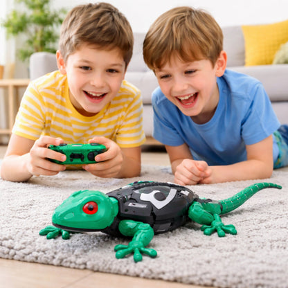 Ferngesteuerte Eidechse, an der Wand kletterndes interaktives Spielzeug mit Aktionsdesign für Kinder