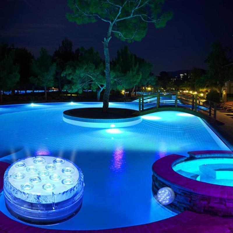 Afstandsbediening waterdichte LED zwembadlamp RGB onderdompelbare zwembad- en spa-lamp