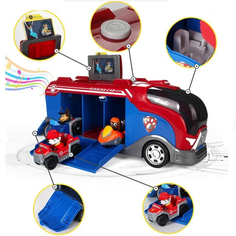Redningsteam Legetøjssæt – Actionfigurer med Køretøjer til Børn