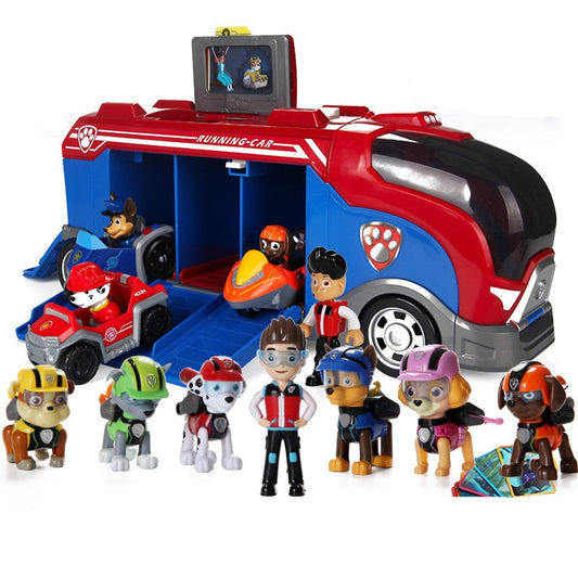Rescue Team Toy Playset – Action Figures with Vehicles for Kids