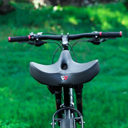 RideEase ergonomisk cykelsadel med ekstra bredt komfortdesign