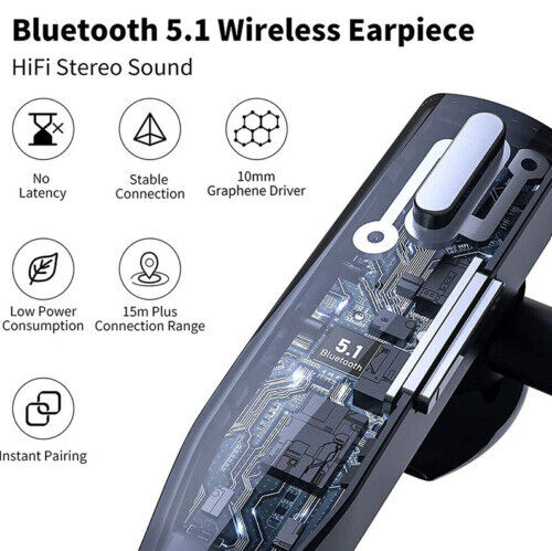 RoadMic Pro Bezprzewodowy zestaw słuchawkowy Bluetooth z podwójnym mikrofonem i redukcją szumów