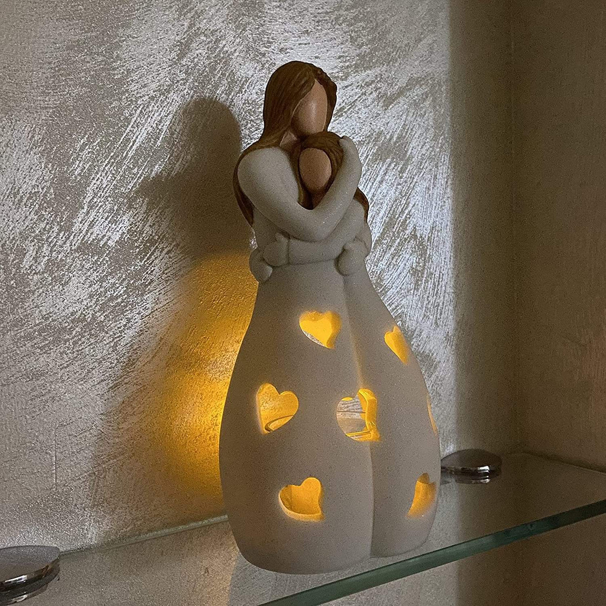 Romantische tafellamp met warme gloed en tijdloos ontwerp