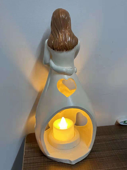 Romantische tafellamp met warme gloed en tijdloos ontwerp