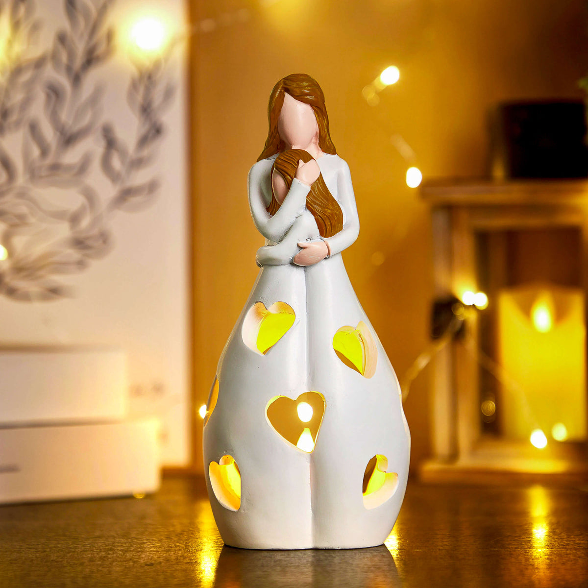 Romantische tafellamp met warme gloed en tijdloos ontwerp
