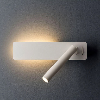 Obrotowa lampa ścienna LED do czytania z regulacją jasności, lampka nocna