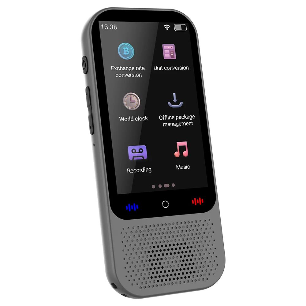 S80 Pro bærbar sprogoversætter med realtidsstemme og offline tilstande