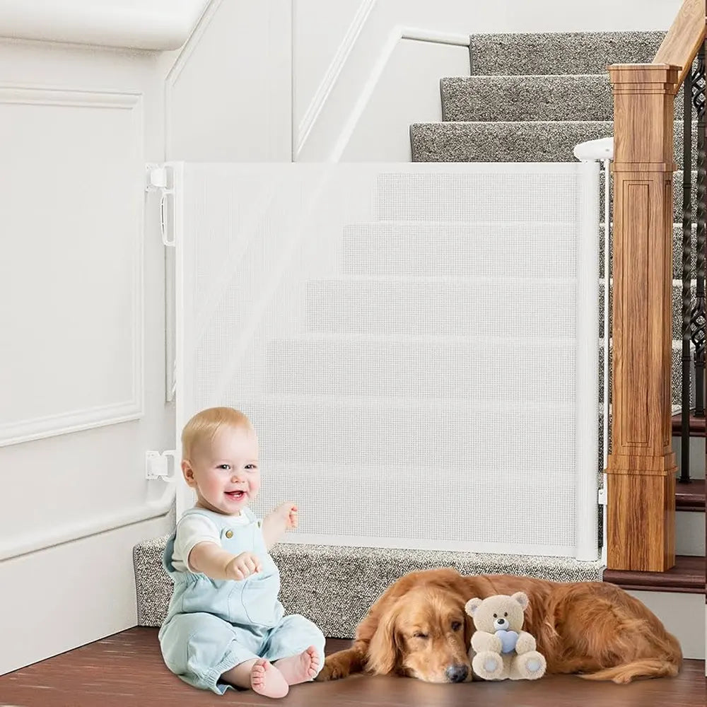 SafeStep Retractable Safety Gate For Babies, Children & Pets