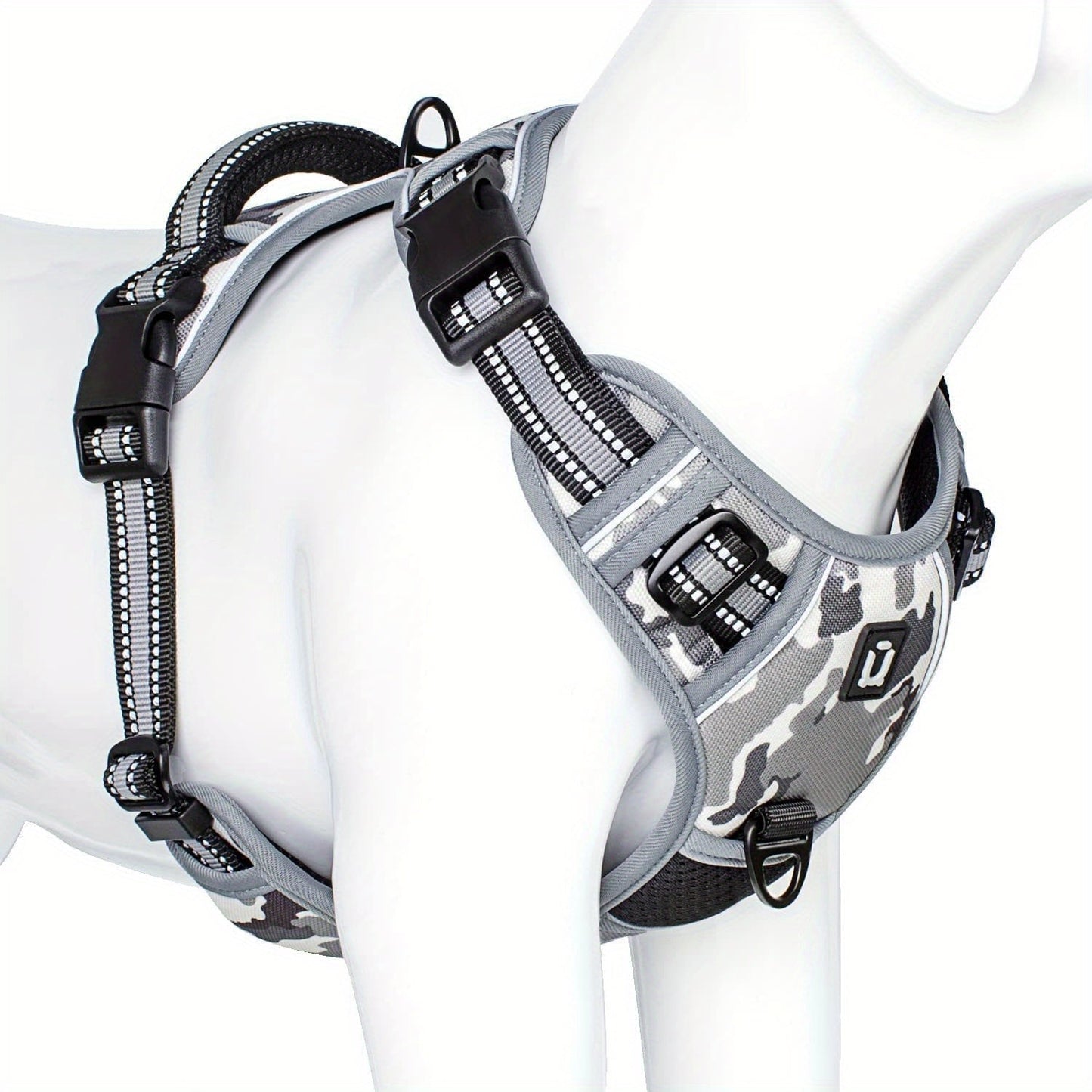 SafeWalk No Pull Reflective Dog Harness Adjustable Comfort Walking Harness