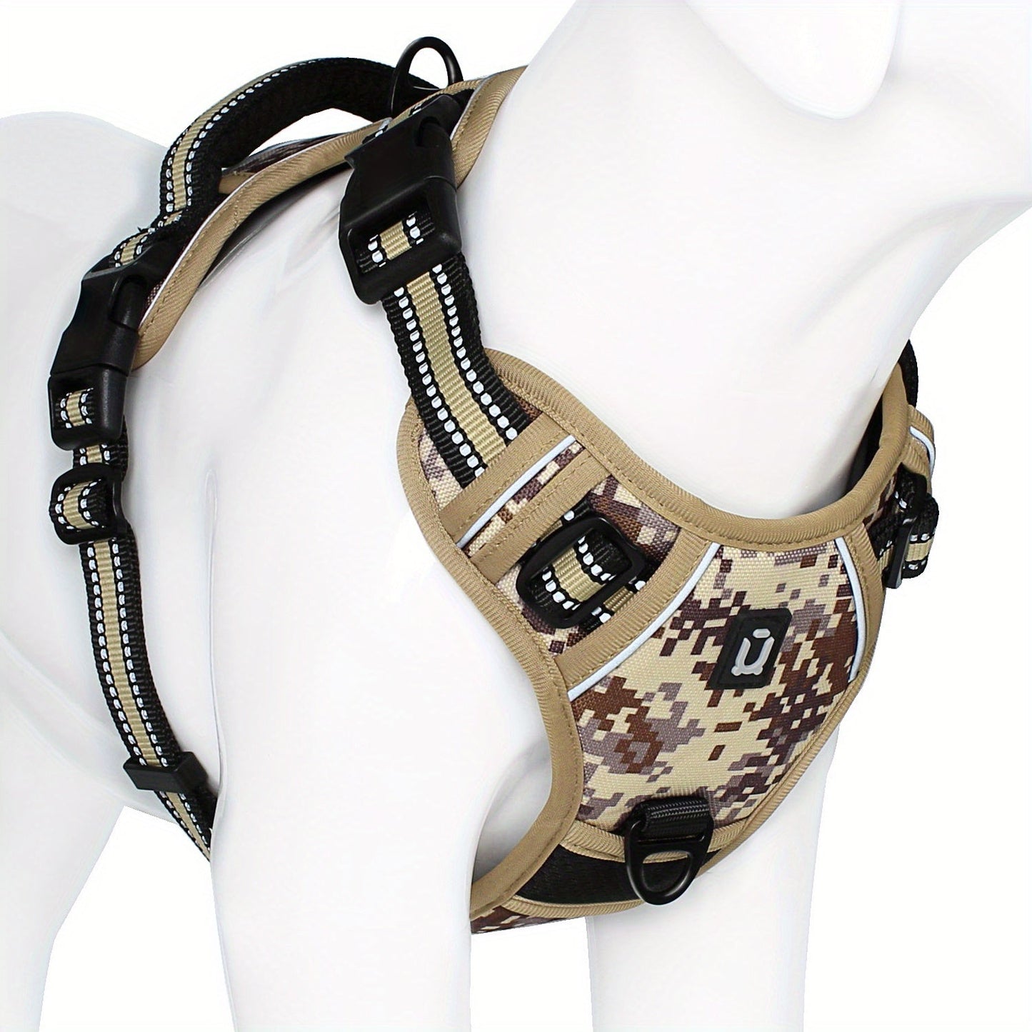 SafeWalk No Pull Reflective Dog Harness Adjustable Comfort Walking Harness