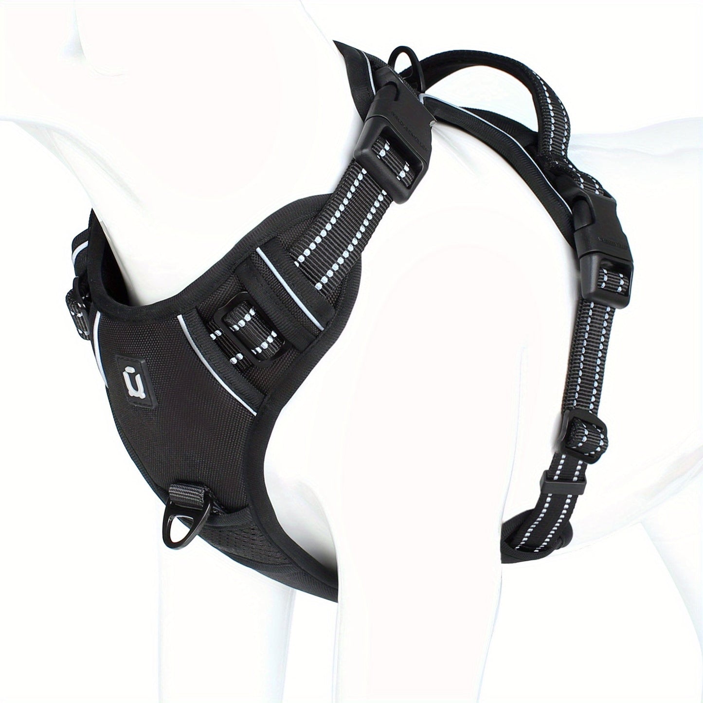 SafeWalk No Pull Reflective Dog Harness Adjustable Comfort Walking Harness