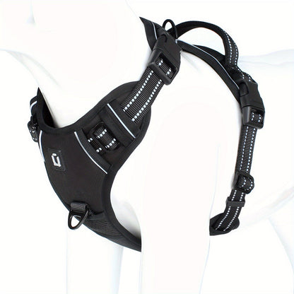 SafeWalk No Pull Reflective Dog Harness Adjustable Comfort Walking Harness