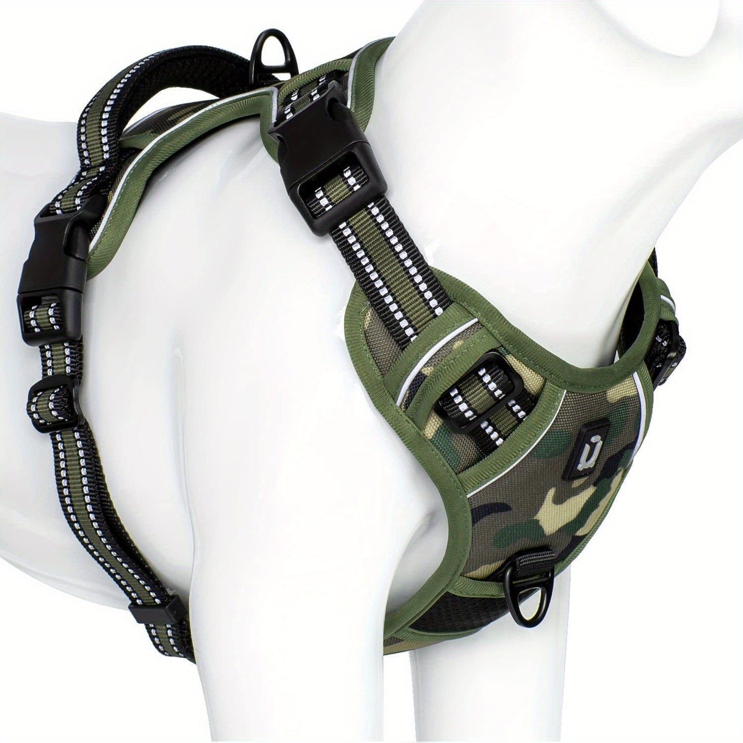 SafeWalk No Pull Reflective Dog Harness Adjustable Comfort Walking Harness