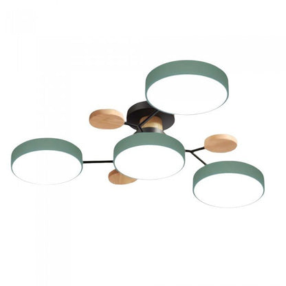 Skandinavisk LED loftslampe – moderne gren-design varm hvid lampe