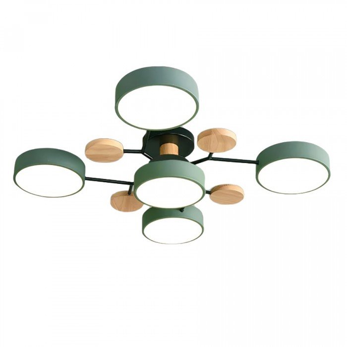 Skandinavisk LED loftslampe – moderne gren-design varm hvid lampe