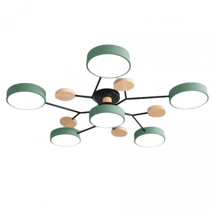Skandinavisk LED loftslampe – moderne gren-design varm hvid lampe