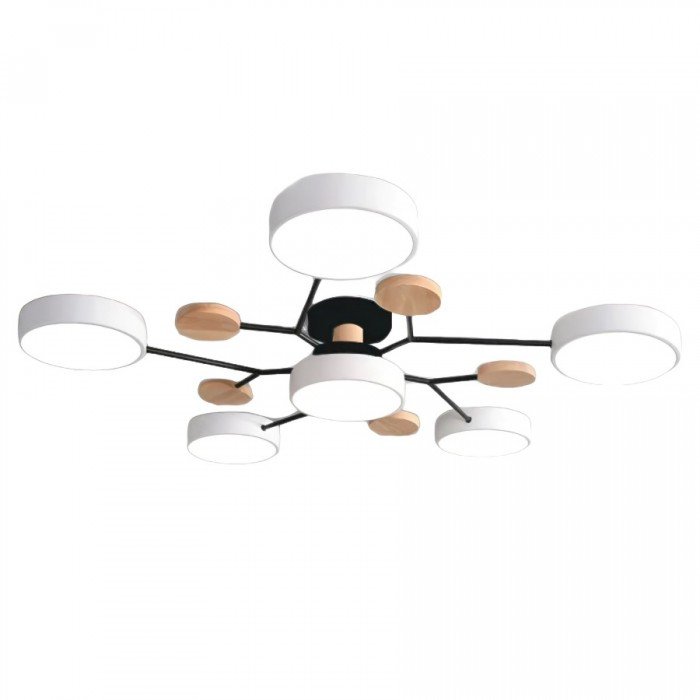 Skandinavisk LED loftslampe – moderne gren-design varm hvid lampe