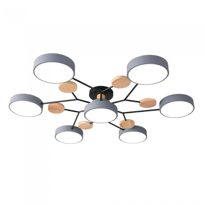 Skandinavisk LED loftslampe – moderne gren-design varm hvid lampe
