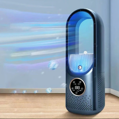 Portable Bladeless Air Cooler with Six Speeds