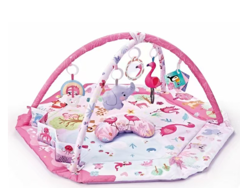 SensoryHaven 8 in 1 Baby Play Mat with Toys for Sensory Development and Early Learning