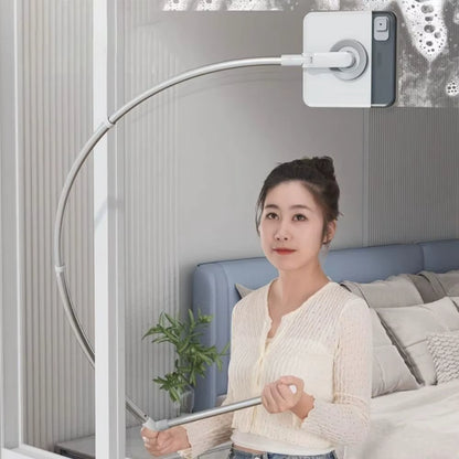 MagnaSweep Doppelseitiger Magnetischer Fensterreiniger mit Teleskopgriff