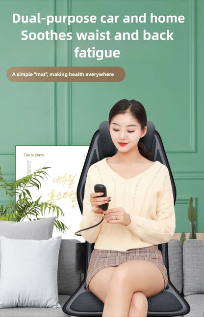 Shiatsu fuldkrops rygmassager med varme og justerbart design