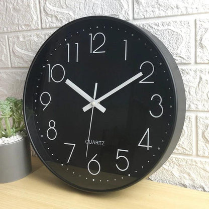 Stille vægur uden tikken moderne minimalistisk 30 cm