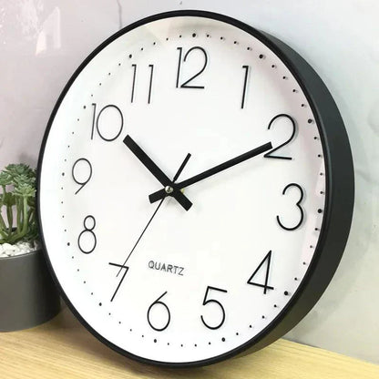 Stille vægur uden tikken moderne minimalistisk 30 cm