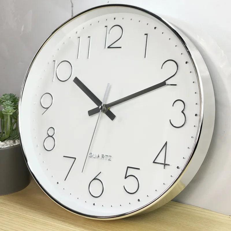 Stille vægur uden tikken moderne minimalistisk 30 cm