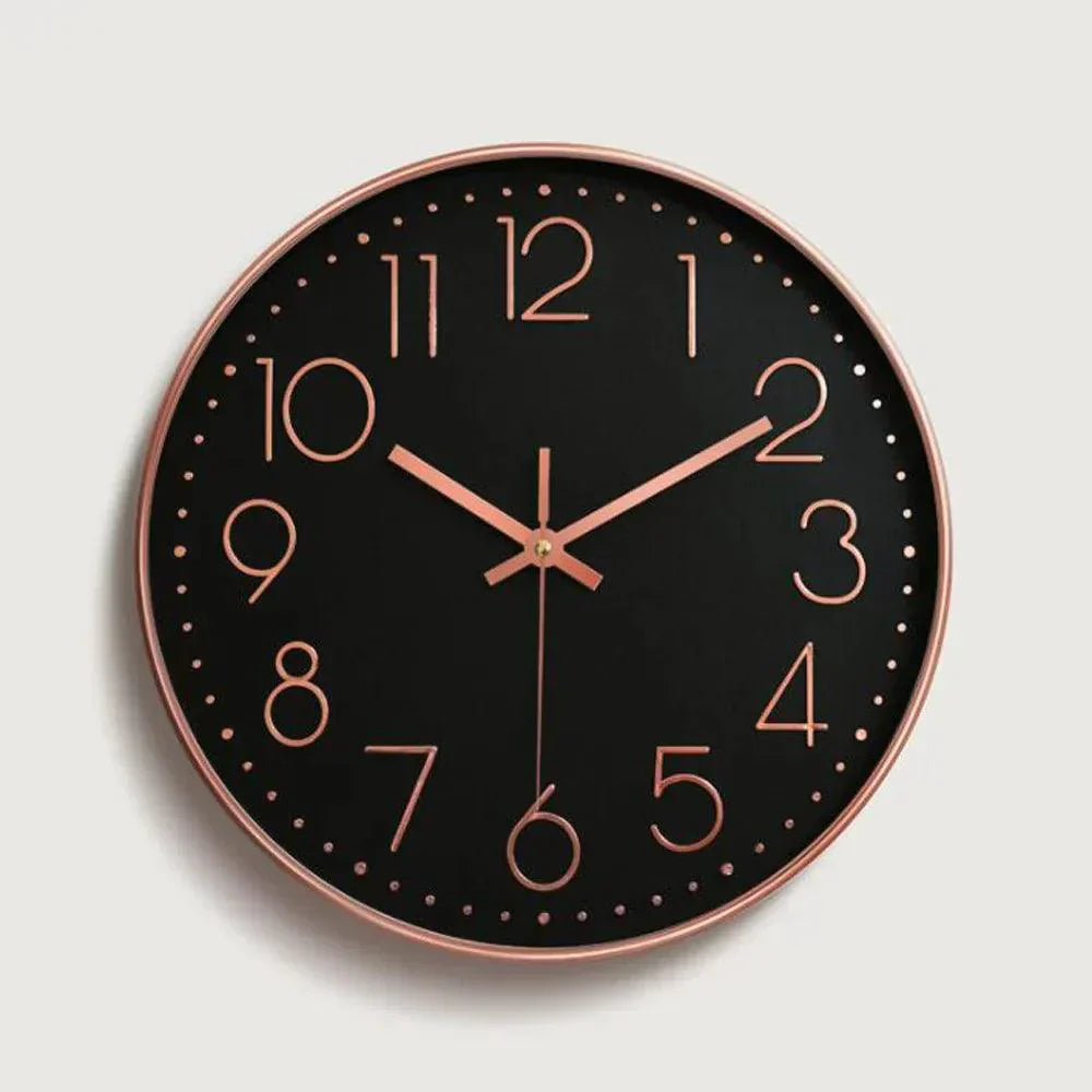 Stille vægur uden tikken moderne minimalistisk 30 cm