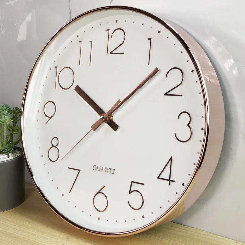 Stille vægur uden tikken moderne minimalistisk 30 cm